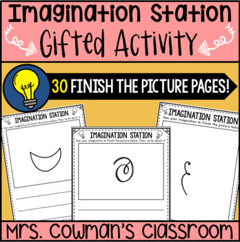 Preview of Finish the Picture - Gifted Activity or Extension