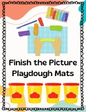 Finish the Picture Playdough Mats-Set of 40 Unique Mats
