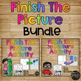 Finish the Picture Writing Activity BUNDLE Morning Work an