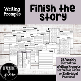 Finish the Story - Narrative Writing Prompts