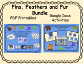 Fins, Feather and Fur Animal Classification Bundle for Goo