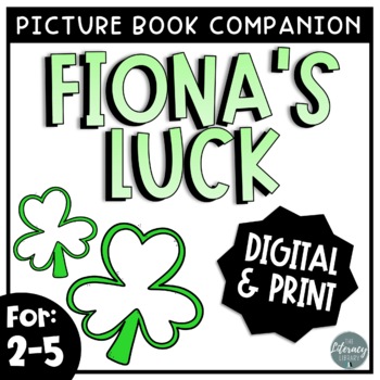 Preview of Fiona's Luck Book Companion Activities