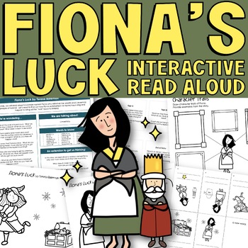 Preview of Fiona's Luck Craft Read Aloud and Activities St Patrick's Day Activities Craft