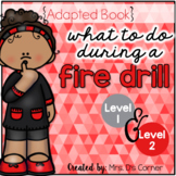 All About the Fire Drill Interactive Adapted Books for Spe