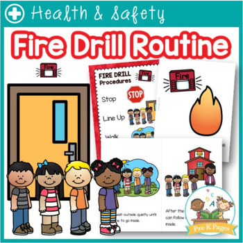 Preview of Fire Drill Rules & Routines | Positive Behavior Management