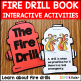 Fire Drill Book for Fire Safety Week with Craft, Fire Prev