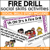 Social Stories Fire Drill Procedures Routines Posters Acti
