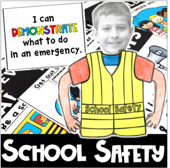 Preview of Fire Drill Safety Scenarios and Craft Activities| Wind Earthquake Lock Down