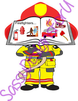 Preview of Firefighter Anchor Chart - (SSKE1)