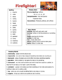 Fire Fighter!  Study Guide