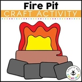 Fire Pit Craft Camping Theme Day Activities Classroom Bull