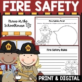 Fire Prevention | Fire Safety | Easel Activity Distance Learning