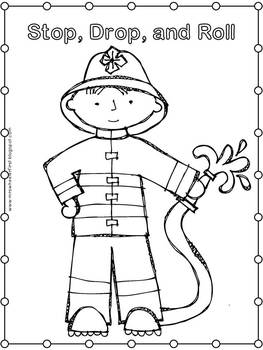 First Grade Health: Fire Safety Coloring Pages by Mrs ...