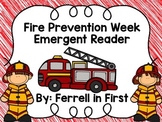 Fire Prevention Week Emergent Reader