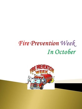 Preview of Fire Prevention in October