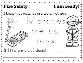 Fire Safety Week Printable Activities by Kindergarten Printables