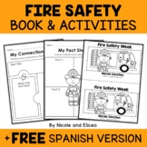 Fire Safety Week Activities and Mini Book + FREE Spanish