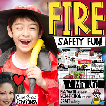Preview of Fire Safety - Activities for Fire Safety Week