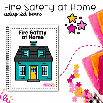 Preview of Fire Safety Adapted Book Activity Home Safety Adaptive Circle Time Activity