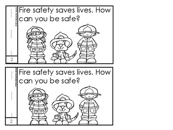 Fire Safety Book by Motivated Learners | Teachers Pay Teachers