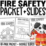 Fire Safety Booklet | Fire Safety Week Activities Fire Pre