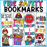 Fire Safety Bookmarks - Color Your Own Bookmark - Reading 