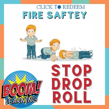 Preview of Fire Safety Boom Cards
