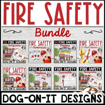 Fire Prevention Week Bundle Preschool Distance Learning | TpT