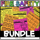Fire Safety Bundle - Printable Reading, Writing, Math, & C