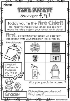 Fire Safety by Sheila Melton | Teachers Pay Teachers