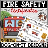 Fire Safety Certificates Editable