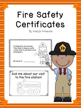 Preview of Fire Safety Certificates FREE