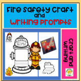 Fire Safety Craft and Writing Prompt