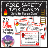 Fire Safety Digital Task Cards for Google Slides™ (Distanc