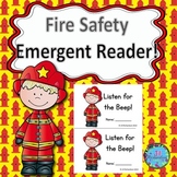 Fire Safety Preschool Emergent Reader! Fire Safety Week Pr