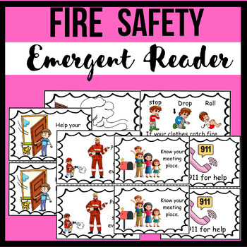 Preview of Fire Safety Emergent Reader "Fire Safety Rules"