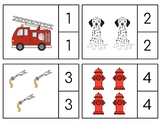 Fire Safety Errorless Counting Clip Cards