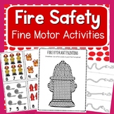 Fire Safety Fine Motor Activities -Fire Safety Activities