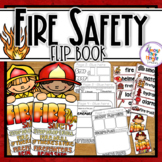 Fire Safety Week Flip Book - Fire Vocabulary Cards + 'Fire