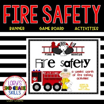 Fire Safety For Me by Lory Evans - Lory's 2nd Grade Skills | TpT