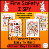 Fire Safety I SPY - Fun Games & Activities