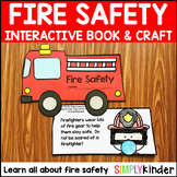 Fire Safety Week Craft Booklet for Fire Prevention Week, F