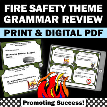  fire safety language arts activities
