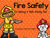 Fire Safety Literacy, Math, & Activities Pack