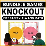 Fire Safety Math and Literacy Games for Fire Safety Week -