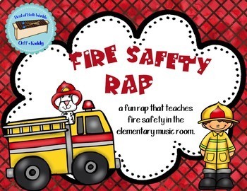 Preview of Fire Safety Music Lesson