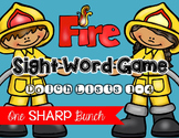 Fire Safety - Sight Word Game