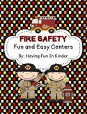 Fire Safety - Fun and Easy Centers