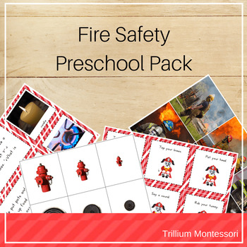 Preview of Fire Safety Theme Preschool and PreK Skills