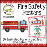 Fire Safety Tips Posters